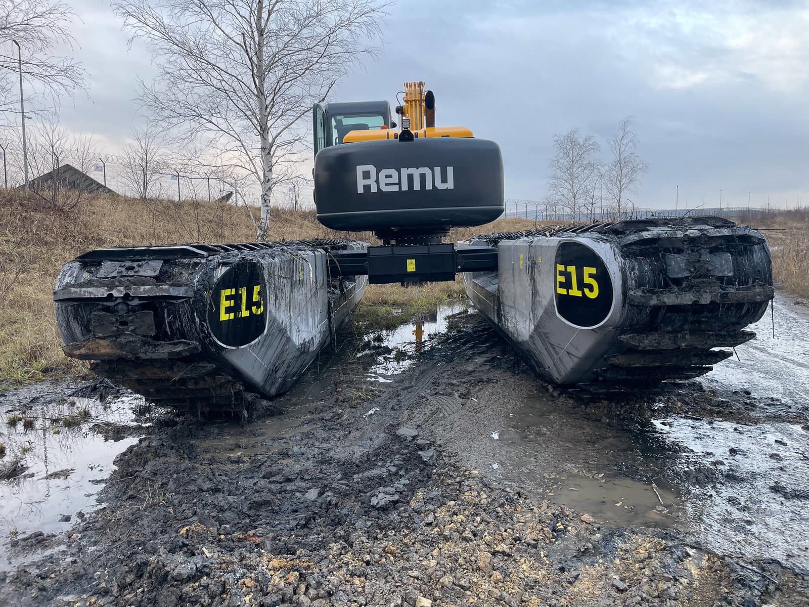 REMU Big Float E15 – przód maszyny